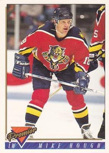 #482 Mike Hough - Florida Panthers - 1993-94 Topps Premier Hockey