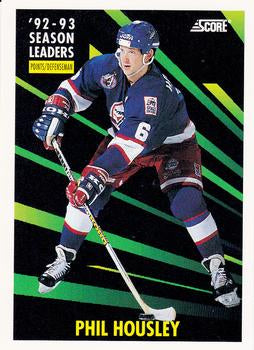 #482 Phil Housley - Winnipeg Jets - 1993-94 Score Canadian Hockey