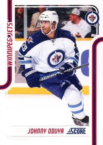 #482 Johnny Oduya - Winnipeg Jets - 2011-12 Score Hockey