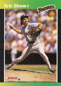 #482 Eric Show - San Diego Padres - 1989 Donruss Baseball