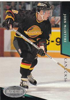 #482 John McIntyre - Vancouver Canucks - 1993-94 Parkhurst Hockey