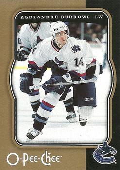 #482 Alexandre Burrows - Vancouver Canucks - 2007-08 O-Pee-Chee Hockey