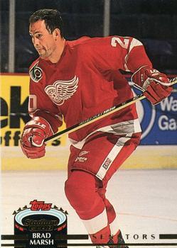 #482 Brad Marsh - Ottawa Senators - 1992-93 Stadium Club Hockey