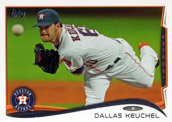 #482 Dallas Keuchel - Houston Astros - 2014 Topps Baseball