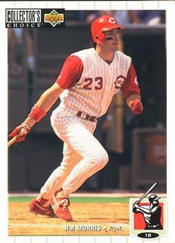 #482 Hal Morris - Cincinnati Reds - 1994 Collector's Choice Baseball