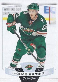 #482 Jonas Brodin - Minnesota Wild - 2019-20 O-Pee-Chee Hockey