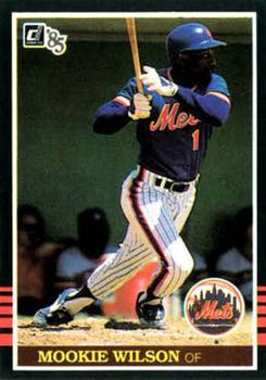 #482 Mookie Wilson - New York Mets - 1985 Donruss Baseball
