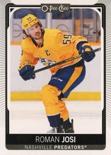 #482 Roman Josi - Nashville Predators - 2021-22 O-Pee-Chee Hockey