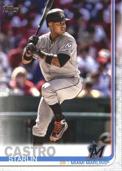 #482 Starlin Castro - Miami Marlins - 2019 Topps Baseball