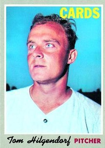 #482 Tom Hilgendorf - St. Louis Cardinals - 1970 Topps Baseball