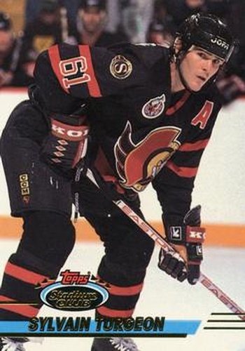 #482 Sylvain Turgeon - Ottawa Senators - 1993-94 Stadium Club Hockey