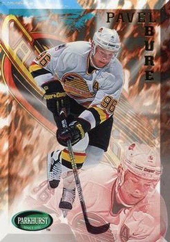 #482 Pavel Bure - Vancouver Canucks - 1995-96 Parkhurst International Hockey