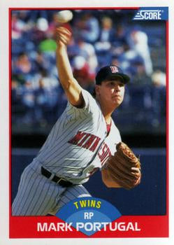 #482 Mark Portugal - Minnesota Twins - 1989 Score Baseball