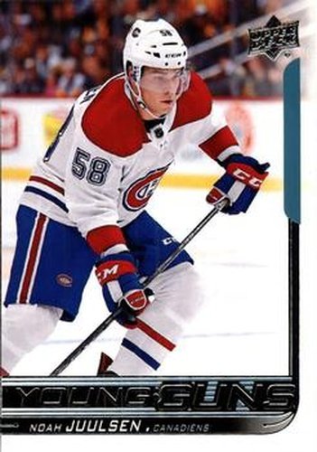 #482 Noah Juulsen - Montreal Canadiens - 2018-19 Upper Deck Hockey