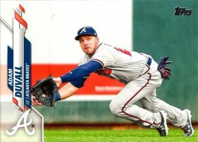 #482 Adam Duvall - Atlanta Braves - 2020 Topps Baseball