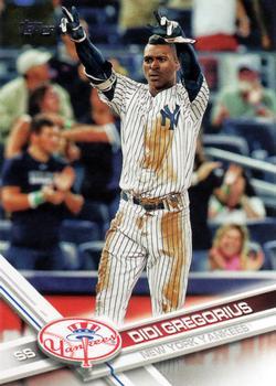 #482a Didi Gregorius - New York Yankees - 2017 Topps Baseball