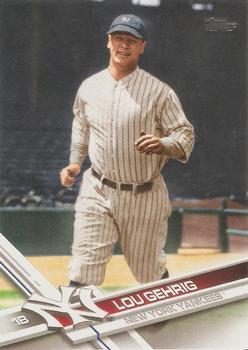 #482b Lou Gehrig - New York Yankees - 2017 Topps Baseball
