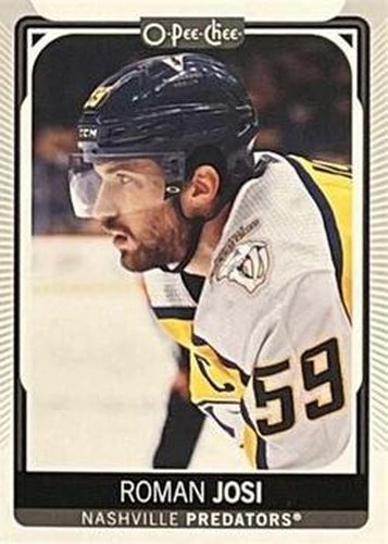 #482b Roman Josi - Head Shot - Nashville Predators - 2021-22 O-Pee-Chee Hockey
