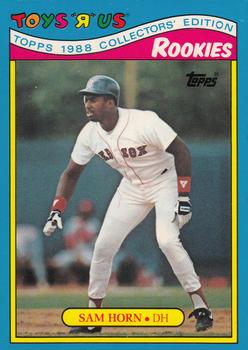 #14 Sam Horn - Boston Red Sox - 1988 Topps Toys"R"Us Rookies Baseball
