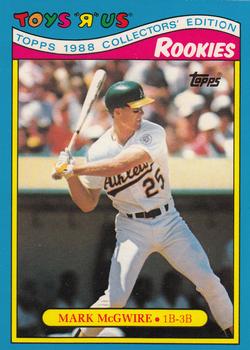 #19 Mark McGwire - Oakland Athletics - 1988 Topps Toys"R"Us Rookies Baseball