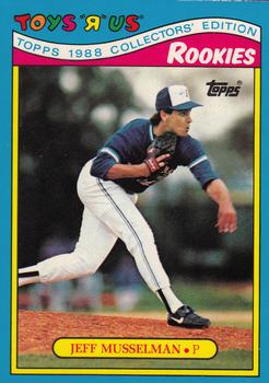 #20 Jeff Musselman - Toronto Blue Jays - 1988 Topps Toys"R"Us Rookies Baseball