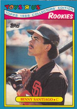 #26 Benny Santiago - San Diego Padres - 1988 Topps Toys"R"Us Rookies Baseball