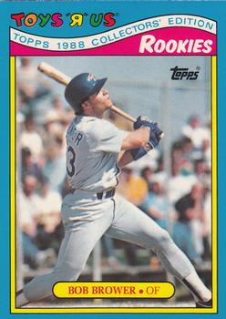 #2 Bob Brower - Texas Rangers - 1988 Topps Toys"R"Us Rookies Baseball