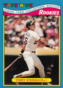 #30 Terry Steinbach - Oakland Athletics - 1988 Topps Toys"R"Us Rookies Baseball