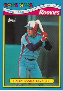 #7 Casey Candaele - Montreal Expos - 1988 Topps Toys"R"Us Rookies Baseball