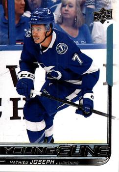 #483 Mathieu Joseph - Tampa Bay Lightning - 2018-19 Upper Deck Hockey