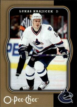 #483 Lukas Krajicek - Vancouver Canucks - 2007-08 O-Pee-Chee Hockey
