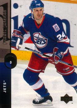 #483 Darryl Shannon - Winnipeg Jets - 1994-95 Upper Deck Hockey