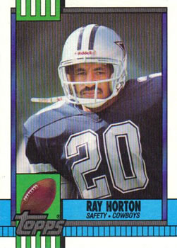 #483 Ray Horton - Dallas Cowboys - 1990 Topps Football