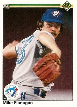 #483 Mike Flanagan - Toronto Blue Jays - 1990 Upper Deck Baseball