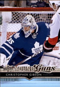 #483 Christopher Gibson - Toronto Maple Leafs - 2014-15 Upper Deck Hockey