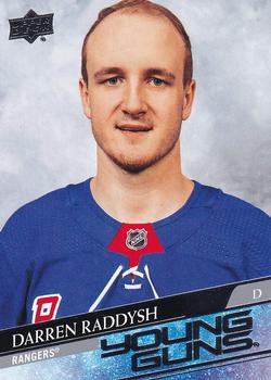 #483 Darren Raddysh - New York Rangers - 2020-21 Upper Deck Hockey