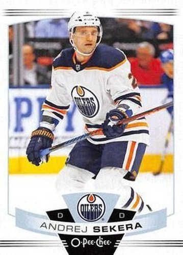 #483 Andrej Sekera - Edmonton Oilers - 2019-20 O-Pee-Chee Hockey