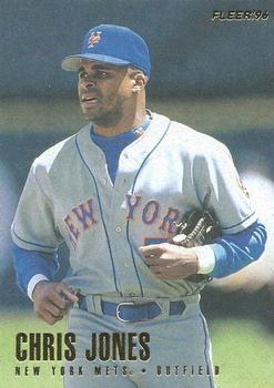 #483 Chris Jones - New York Mets - 1996 Fleer Baseball