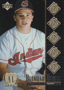 #483 Einar Diaz - Cleveland Indians - 1997 Upper Deck Baseball