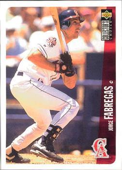 #483 Jorge Fabregas - California Angels - 1996 Collector's Choice Baseball
