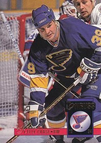 #483 Kelly Chase - St. Louis Blues - 1993-94 Donruss Hockey