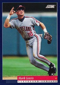 #483 Mark Lewis - Cleveland Indians -1994 Score Baseball