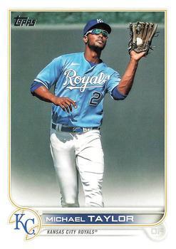 #483 Michael Taylor - Kansas City Royals - 2022 Topps Baseball