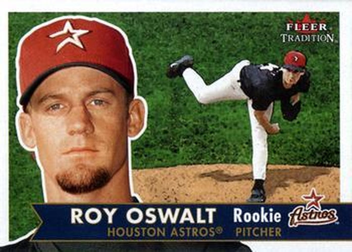 #483 Roy Oswalt - Houston Astros - 2001 Fleer Tradition Baseball