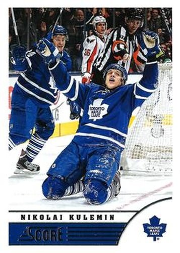 #483 Nikolai Kulemin - Toronto Maple Leafs - 2013-14 Score Hockey