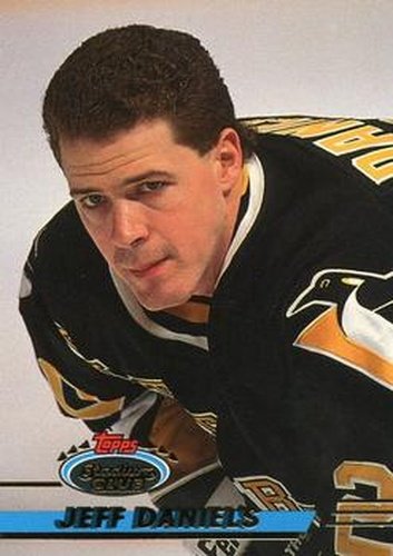 #483 Jeff Daniels - Pittsburgh Penguins - 1993-94 Stadium Club Hockey