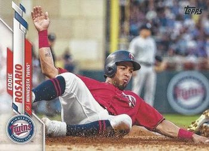 #483 Eddie Rosario - Minnesota Twins - 2020 Topps Baseball