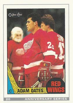 #20 Adam Oates - Detroit Red Wings - 1992-93 O-Pee-Chee Hockey - 25th Anniversary