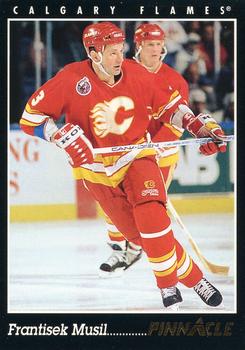 #101 Frank Musil - Calgary Flames - 1993-94 Pinnacle Canadian Hockey