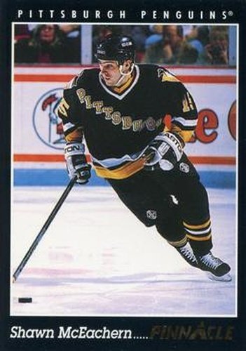 #105 Shawn McEachern - Pittsburgh Penguins - 1993-94 Pinnacle Canadian Hockey